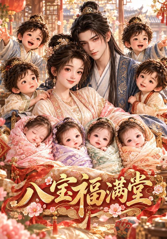 八宝福满堂