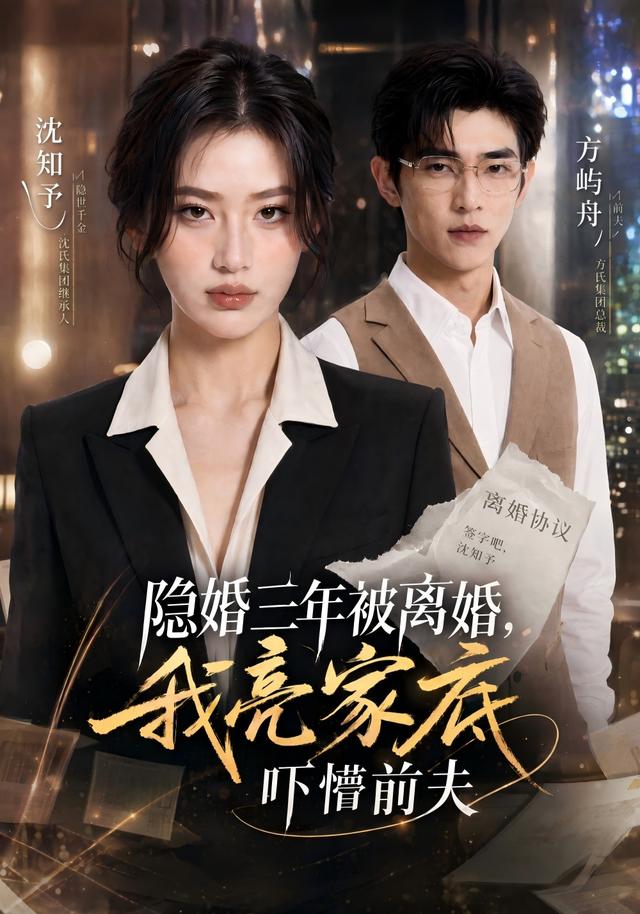 隐婚三年被离婚，我亮家底吓懵前夫