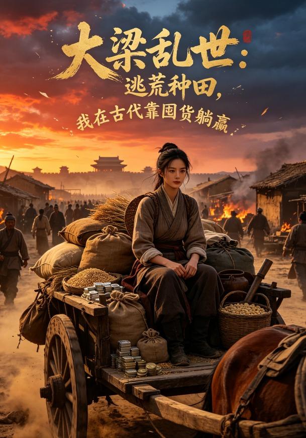 大梁乱世逃荒种田，我在古代靠囤货躺赢 cover