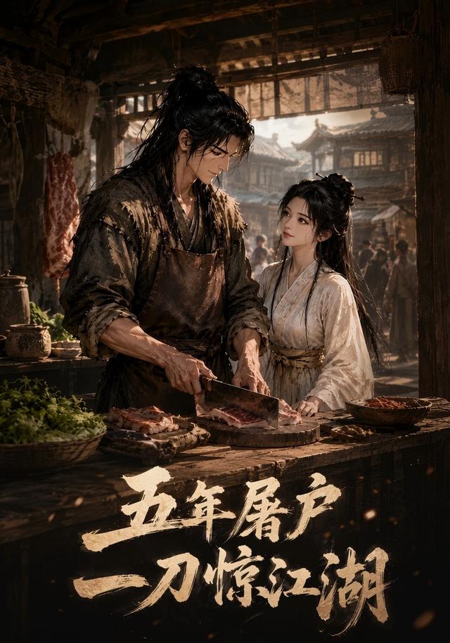 五年屠户，一刀惊江湖 cover