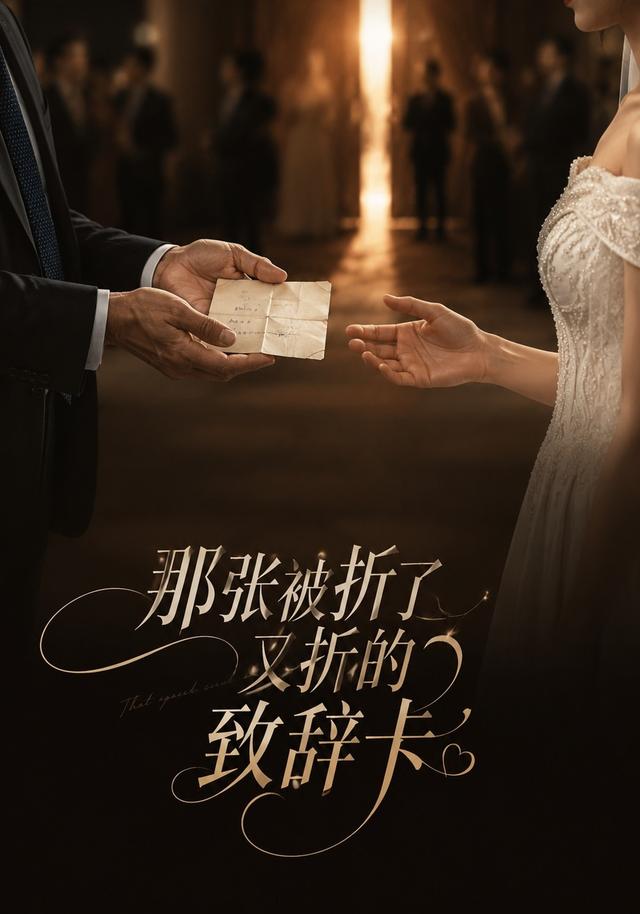 那张被折了又折的致辞卡
