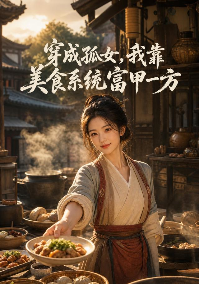 穿成孤女，我靠美食系统富甲一方 cover