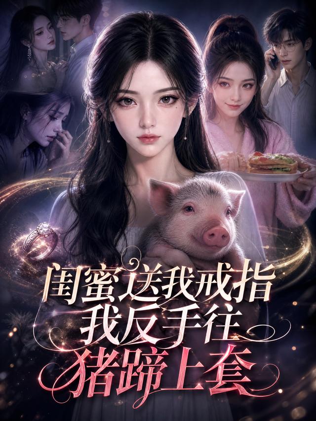 闺蜜送我戒指我反手往猪蹄上套