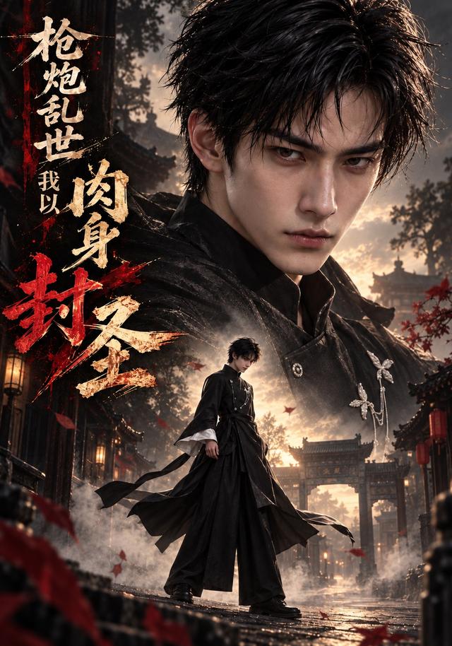 枪炮乱世，我以肉身封圣 cover