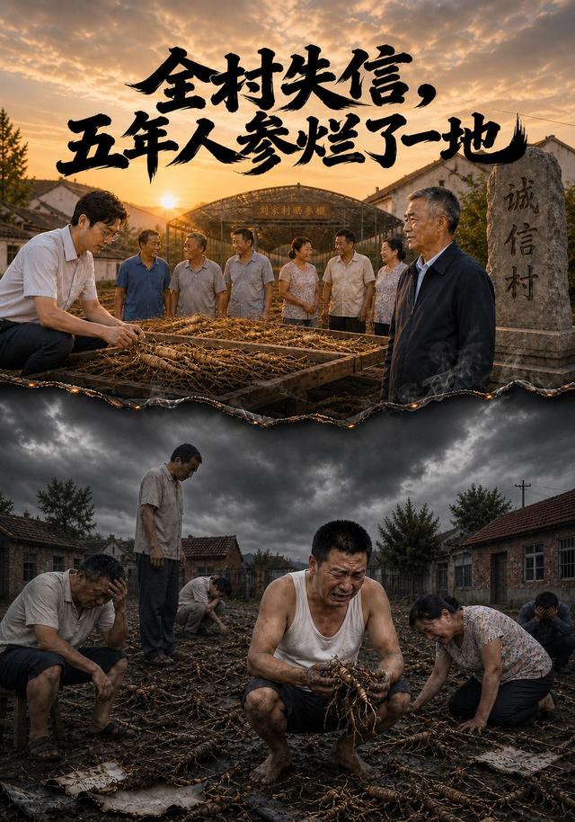 全村失信，五年人参烂了一地