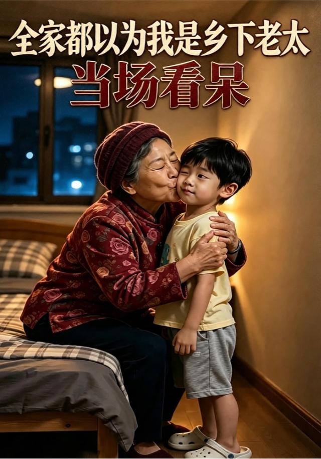 全家都以为我是乡下老太，当场看呆