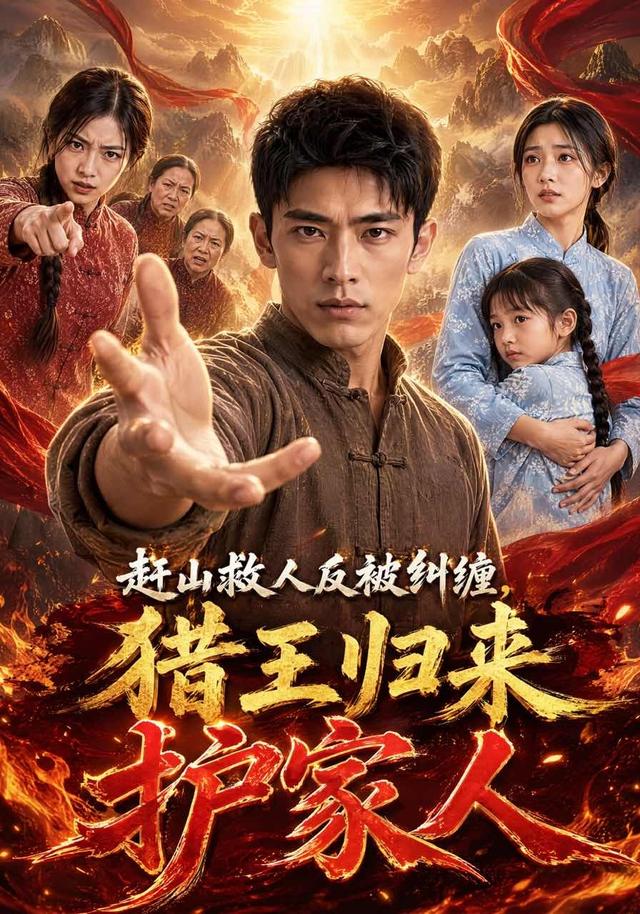 赶山救人反被纠缠，猎王归来护家人