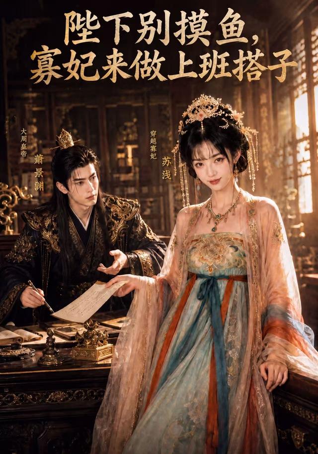陛下别摸鱼，寡妃来做上班搭子 cover