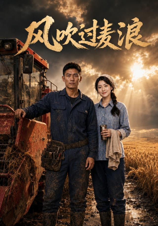 风吹过麦浪