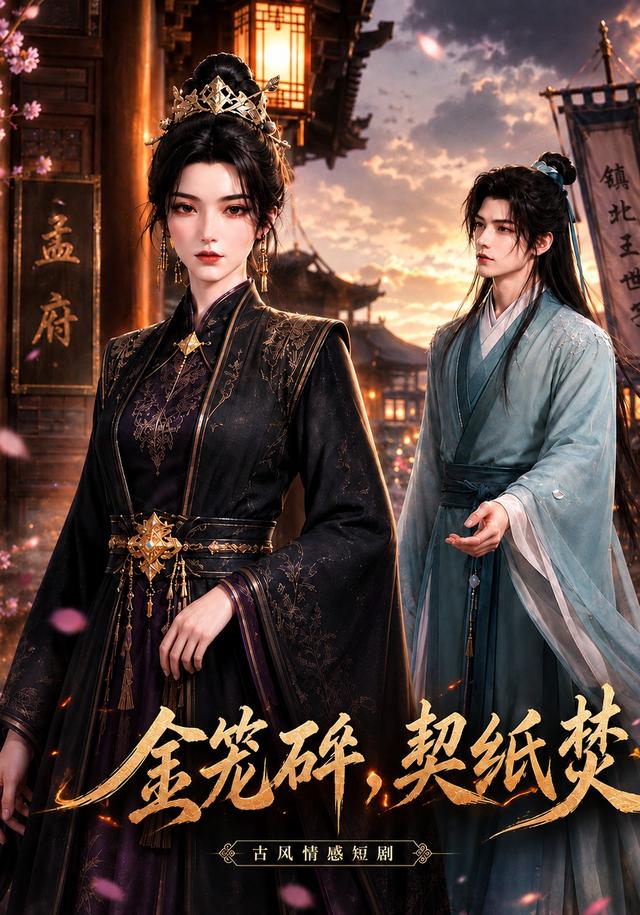 金笼碎，契纸焚 cover