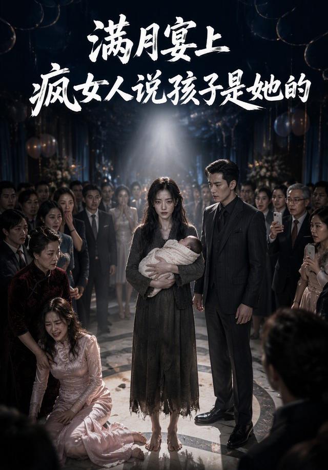 满月宴上，疯女人说孩子是她的