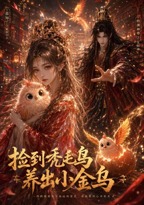 捡到秃毛鸟，养出小金乌 cover
