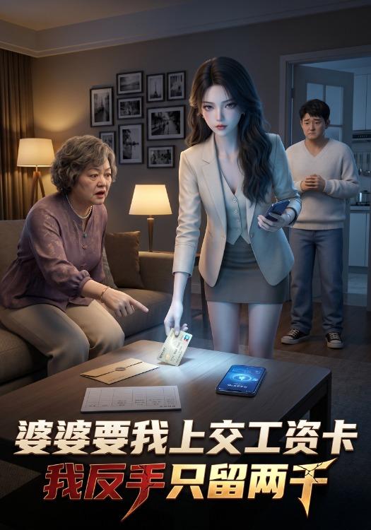 婆婆要我上交工资卡，我反手只留两千