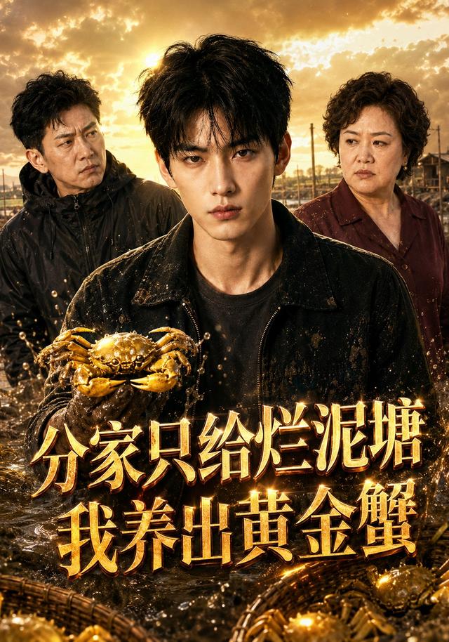 分家只给烂泥塘，我养出黄金蟹