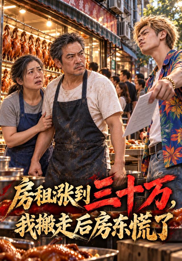 房租涨到三十万，我搬走后房东慌了