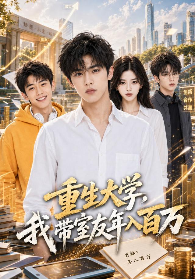 重生大学，我带室友年入百万 cover