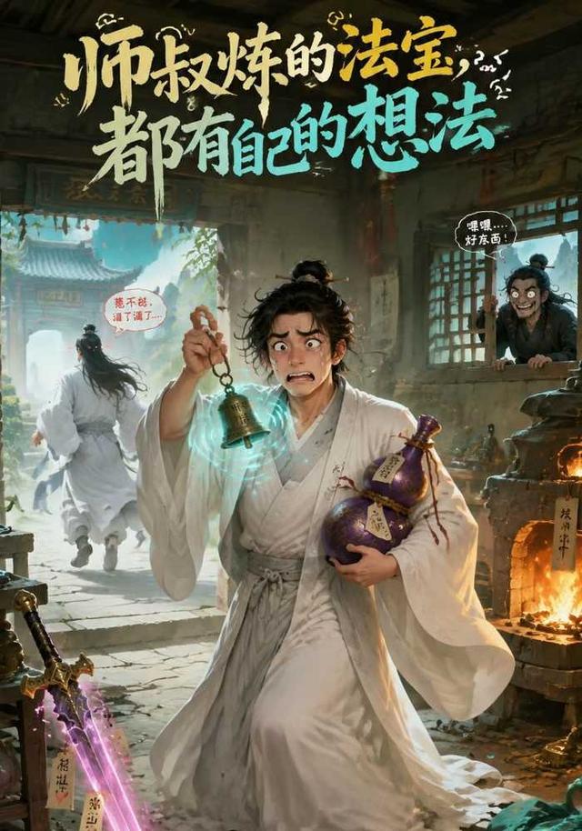 师叔炼的法宝，都有自己的想法 cover