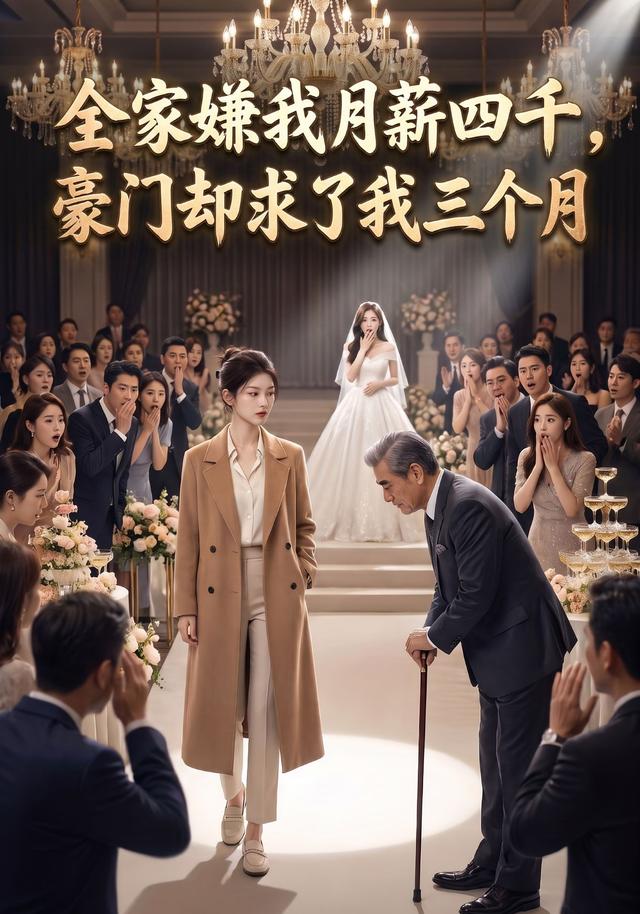 全家嫌我月薪四千，豪门却求了我三个月