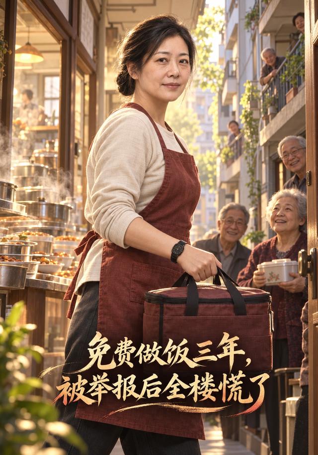 免费做饭三年，被举报后全楼慌了