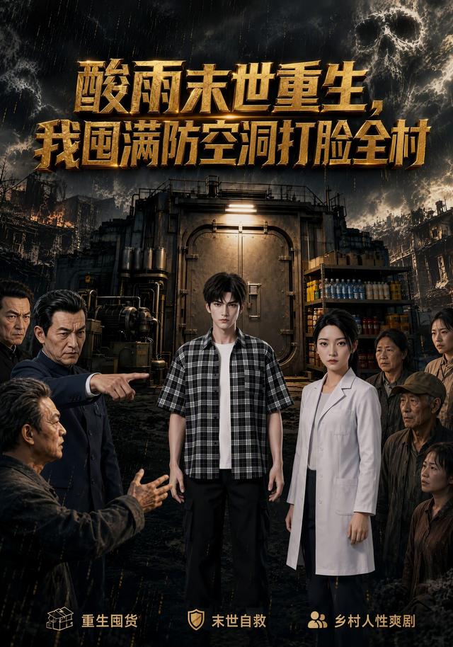 酸雨末世重生，我囤满防空洞打脸全村