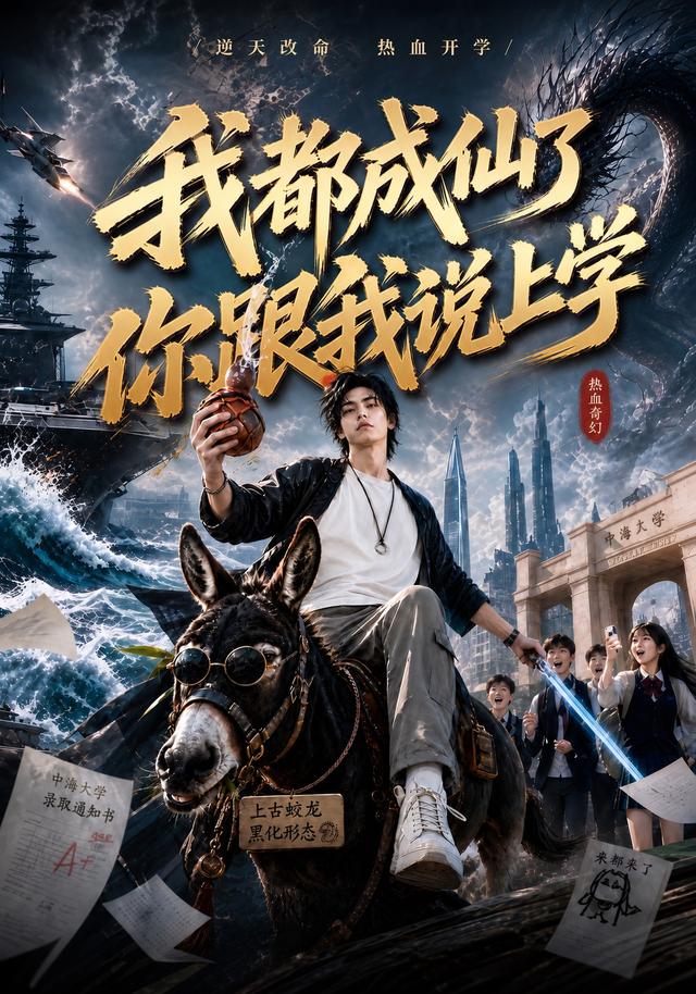 我都成仙了，你跟我说上学