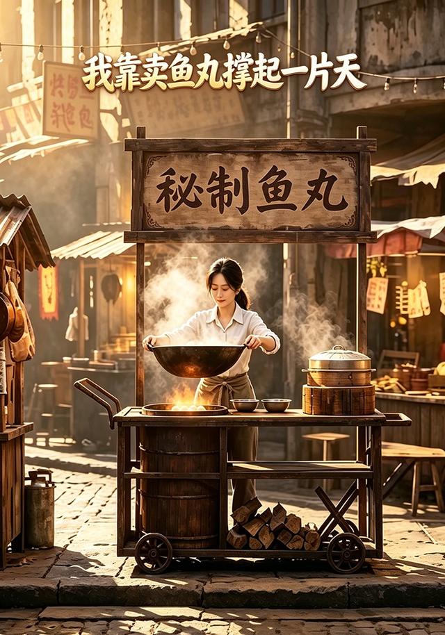 我靠卖鱼丸撑起一片天