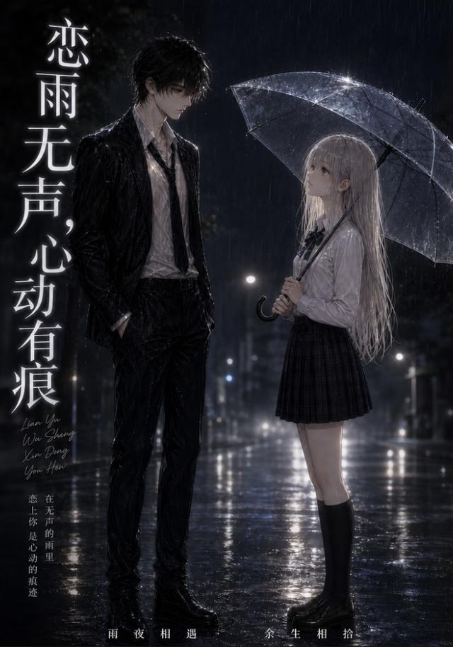 恋雨无声，心动有痕
