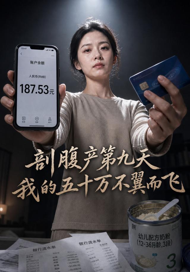 剖腹产第九天，我的五十万不翼而飞 cover