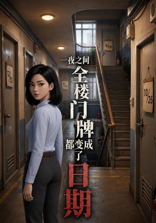一夜之间全楼门牌都变成了日期 cover