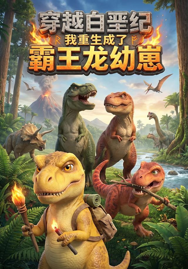 穿越白垩纪，我重生成了霸王龙幼崽