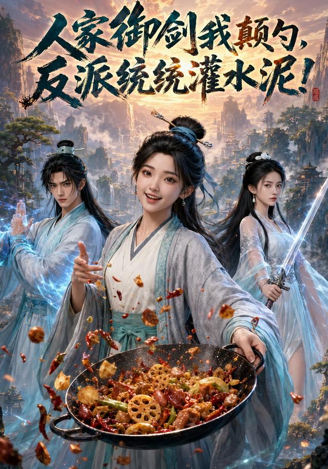 人家御剑我颠勺，反派统统灌水泥！ cover