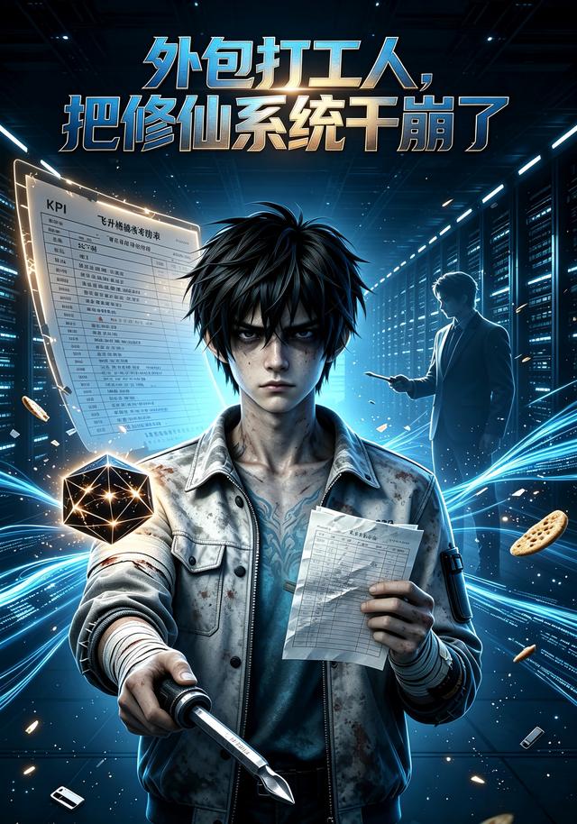 外包打工人，把修仙系统干崩了 cover