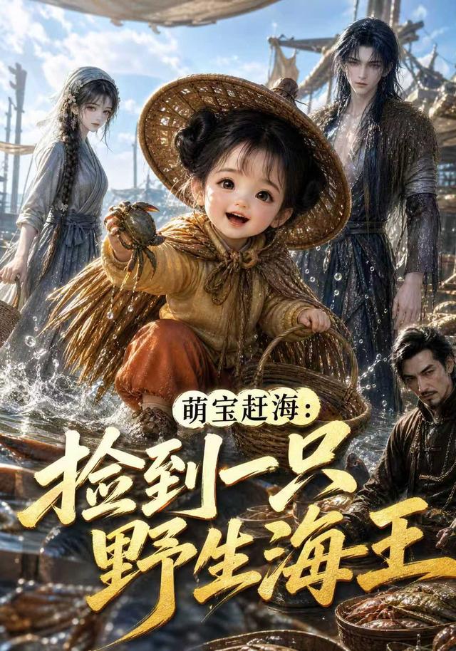 萌宝赶海：捡到一只野生海王 cover