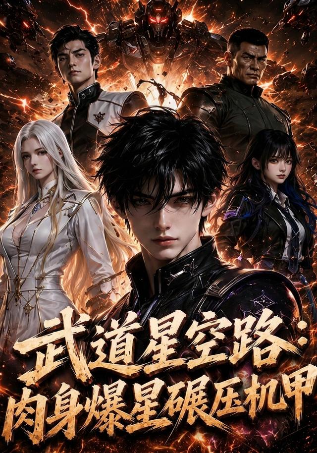武道星空路:肉身爆星碾压机甲 cover