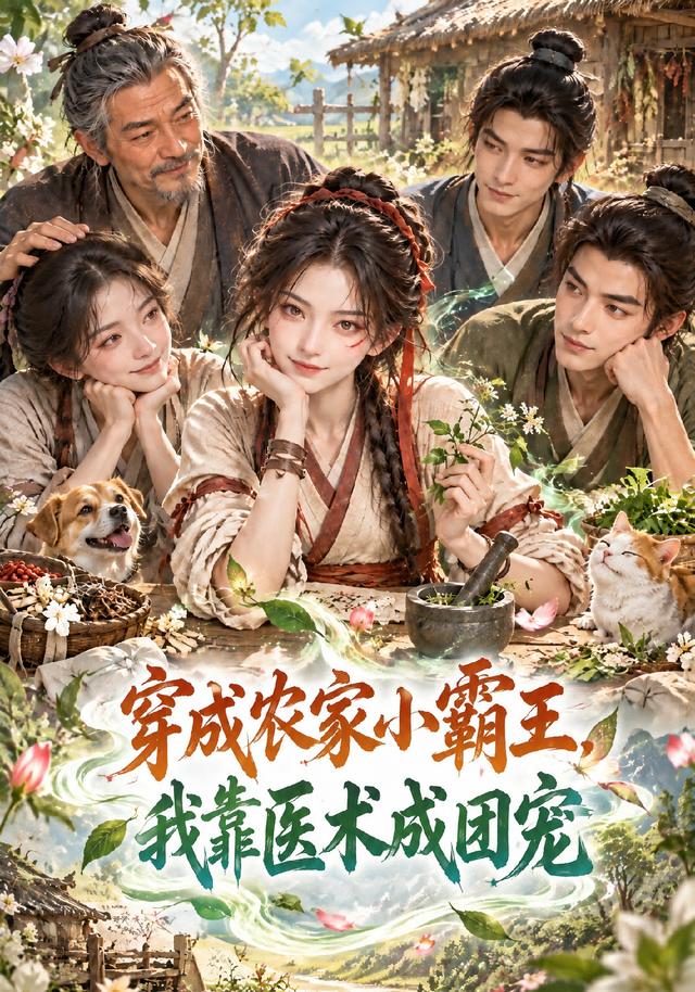 穿成农家小霸王，我靠医术成团宠