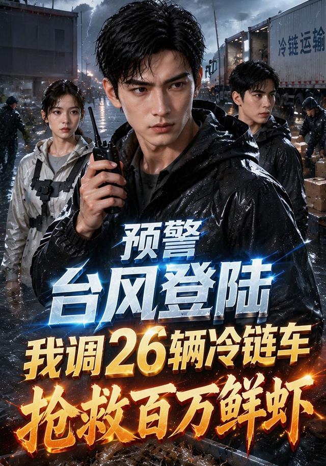 预警台风登陆我调26辆冷链车抢救百万鲜虾