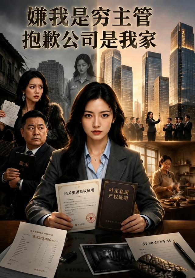 嫌我是穷主管抱歉公司是我家 cover