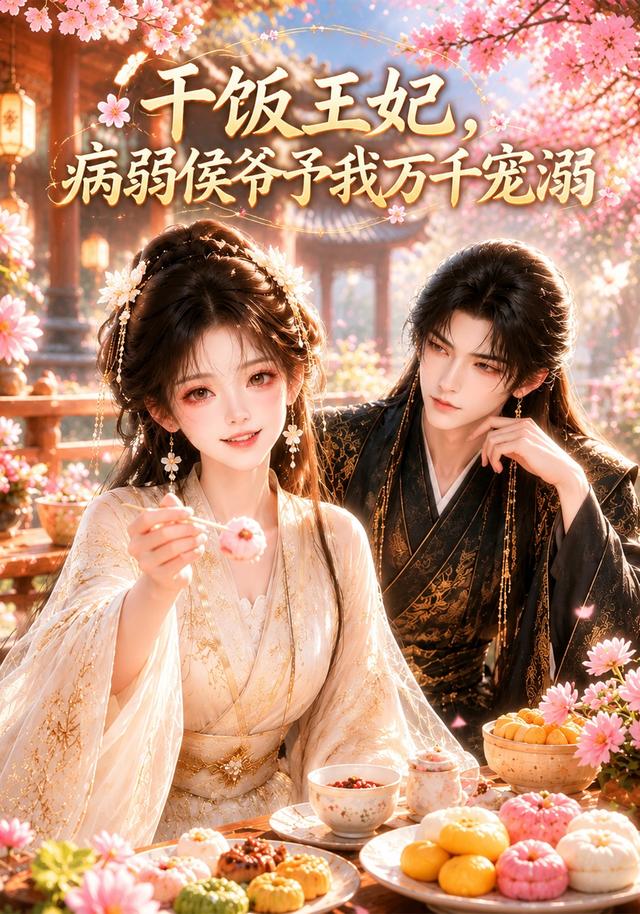 干饭王妃，病弱侯爷予我万千宠溺 cover