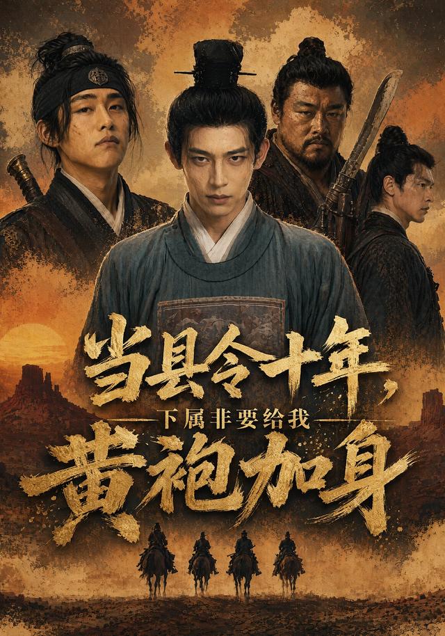 当县令十年，下属非要给我黄袍加身 cover