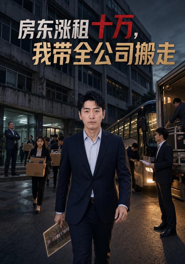 房东涨租十万，我带全公司搬走 cover