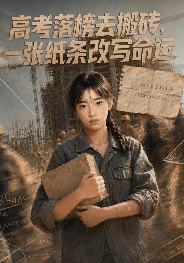 高考落榜去搬砖，一张纸条改写命运 cover