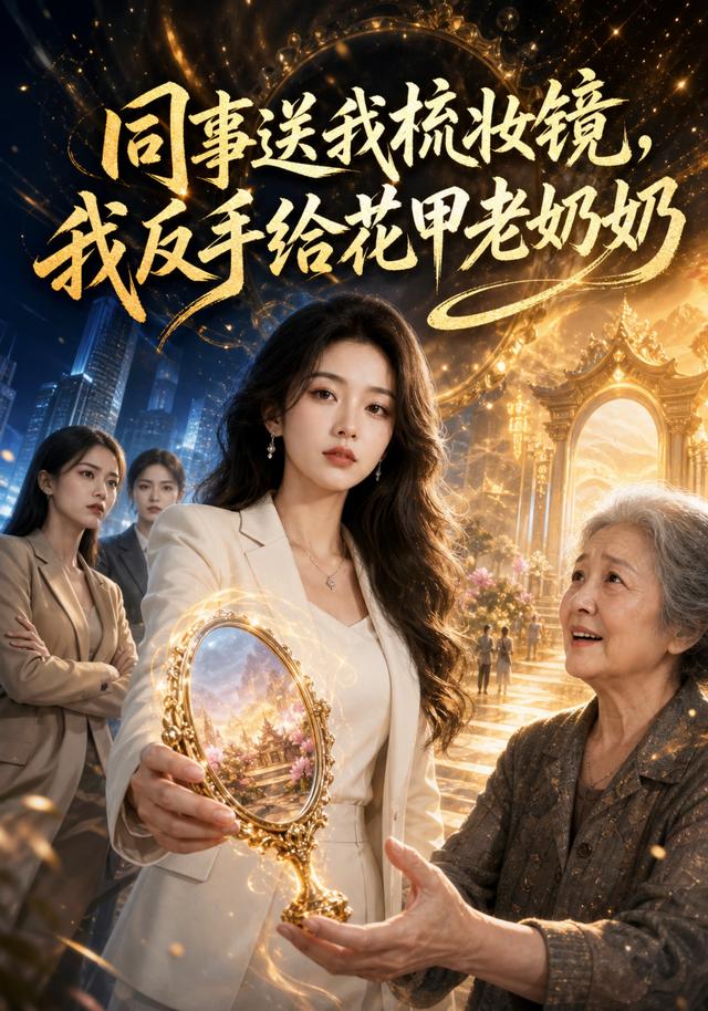 同事送我梳妆镜，我反手给花甲老奶奶 cover