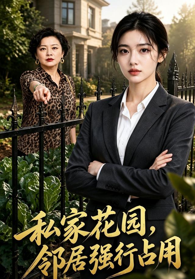 私家花园，邻居强行占用