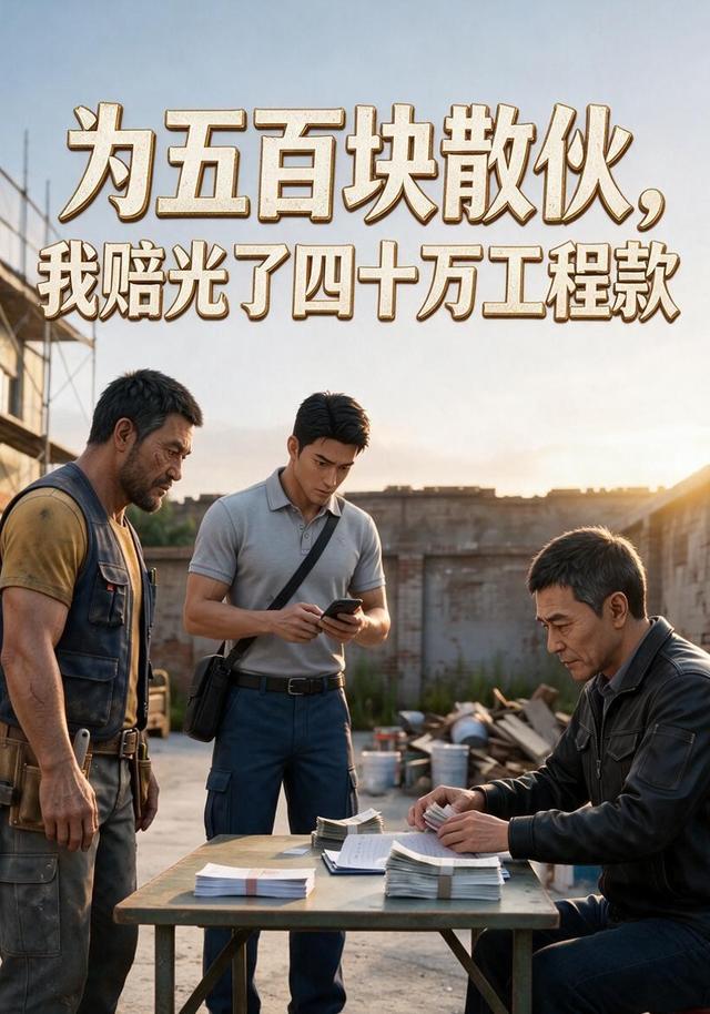 为五百块散伙，我赔光了四十万工程款 cover