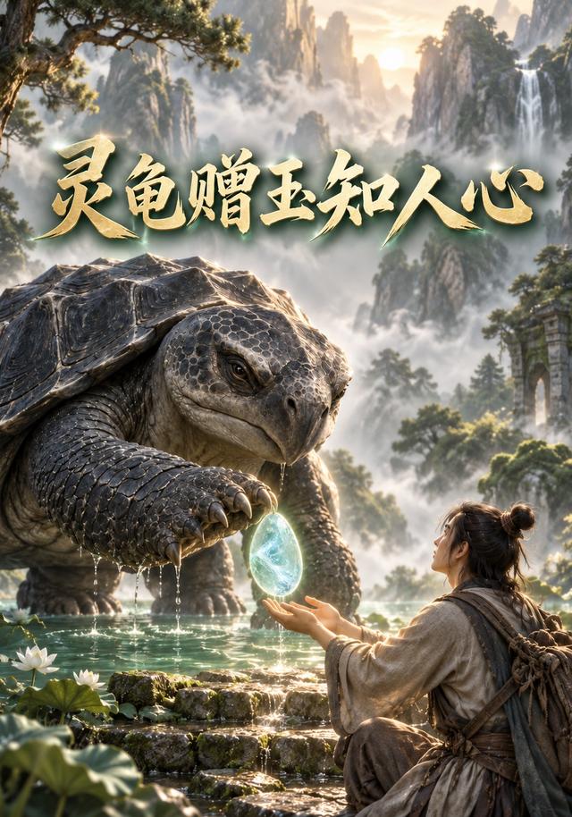 灵龟赠玉知人心