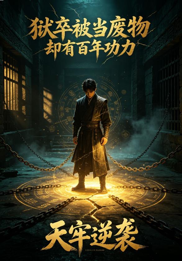 狱卒被当废物却有百年功力