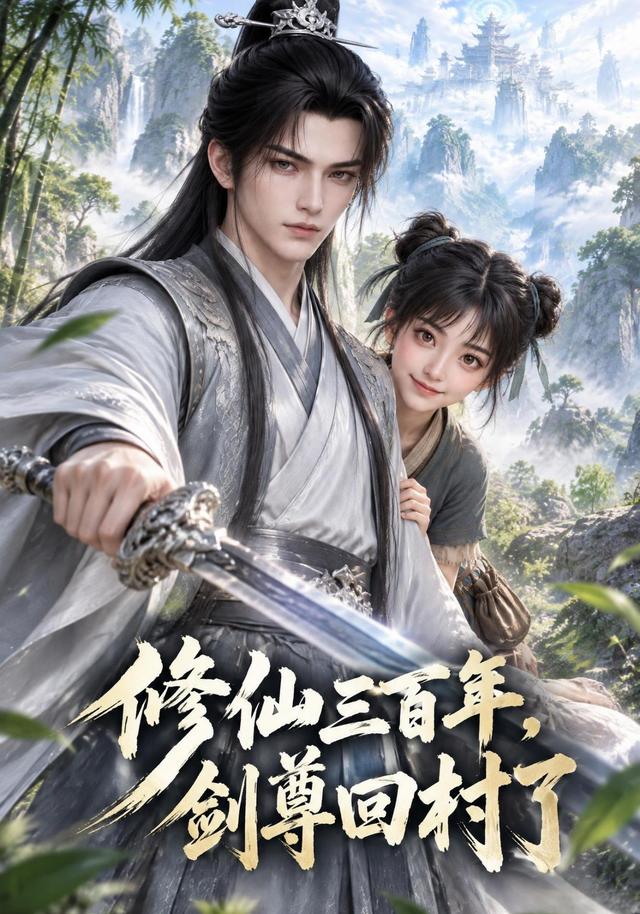 修仙三百年，剑尊回村了 cover