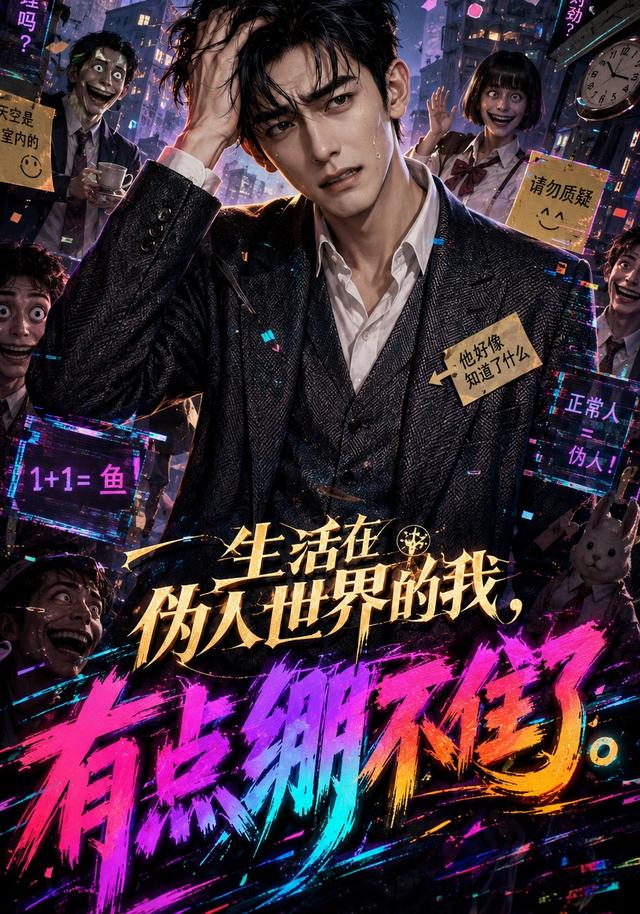 生活在伪人世界的我，有点绷不住了 cover