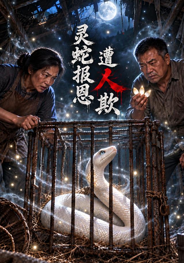 灵蛇报恩遭人欺封面