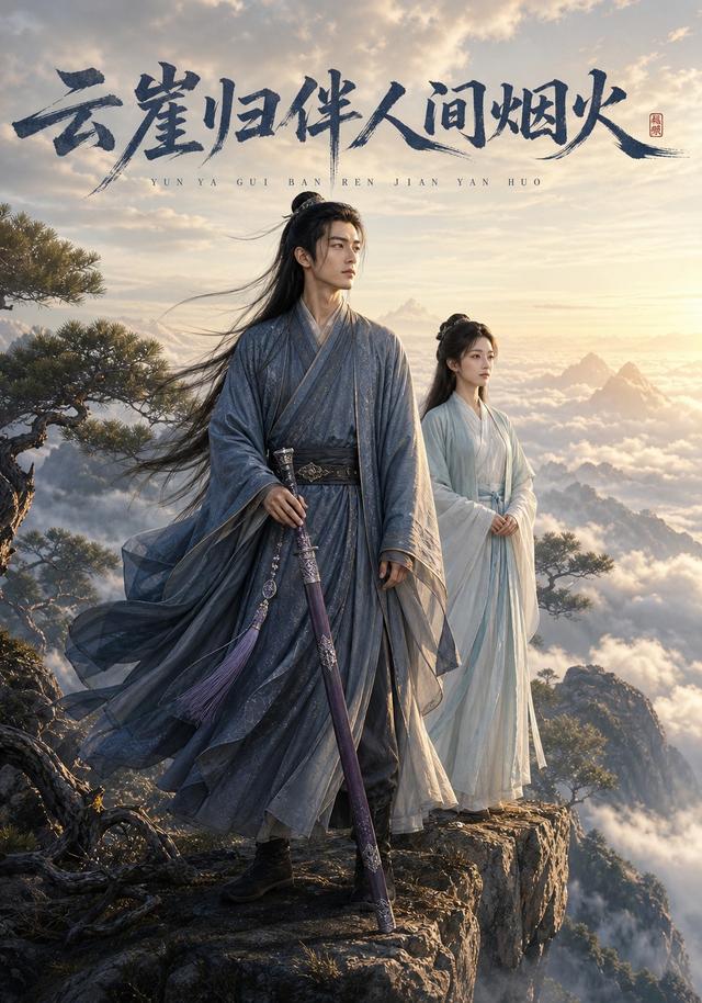 云崖归伴人间烟火